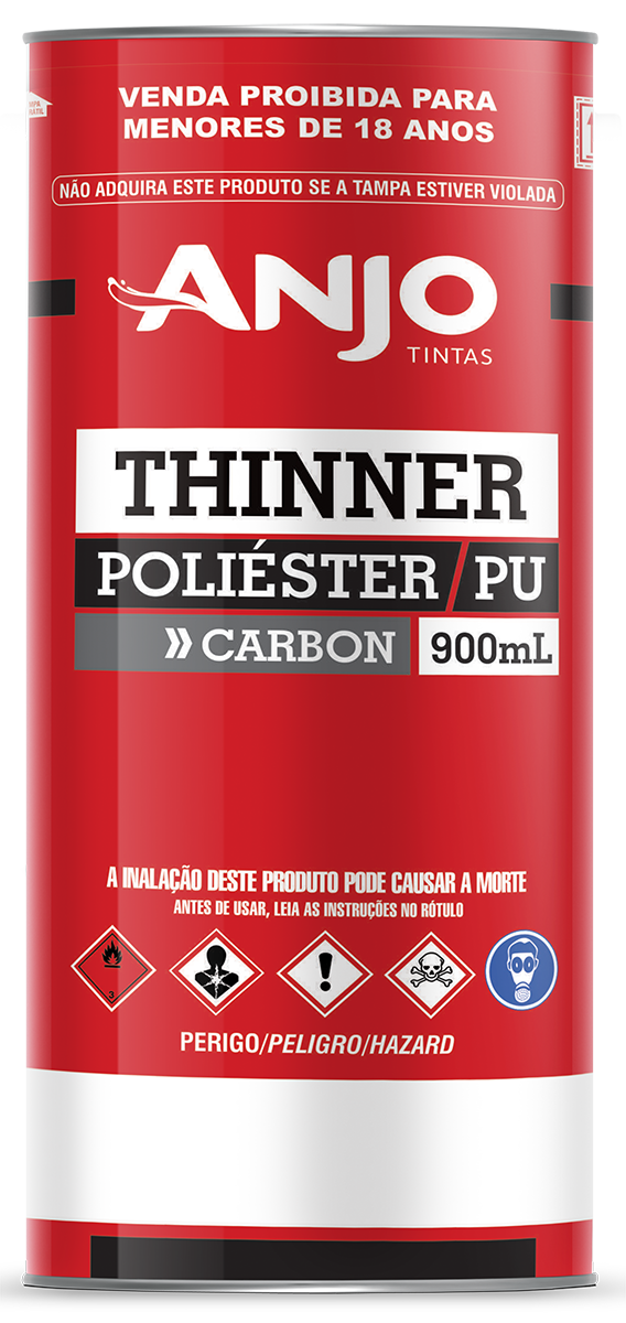 Thinner AnjoCarbon Poliéster/PU para Retoque Esfumado TH5001