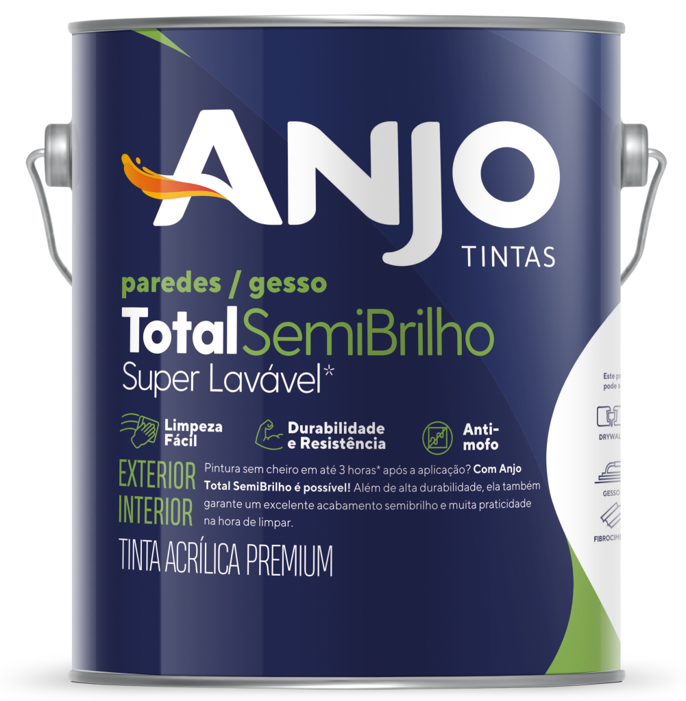 Tinta Acrílica Premium Anjo Total SemiBrilho