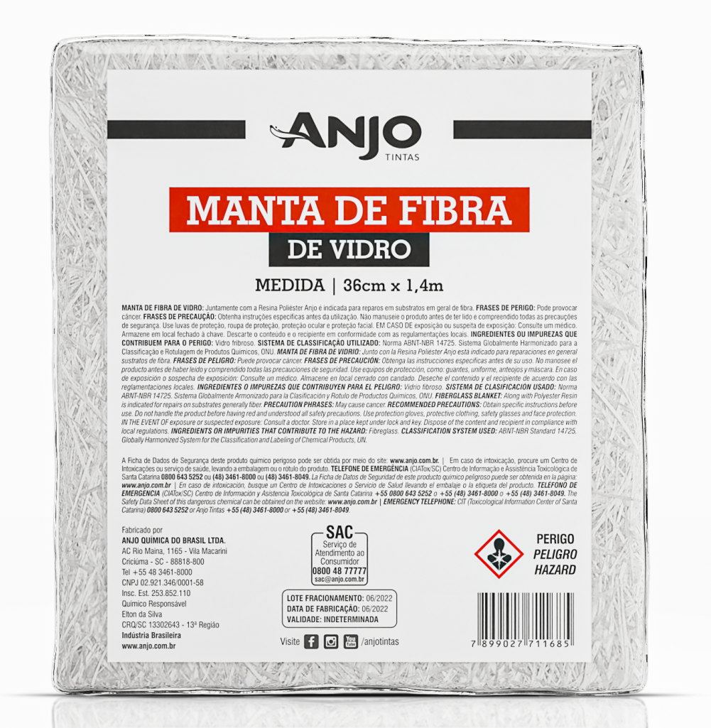 Manta de Fibra de Vidro