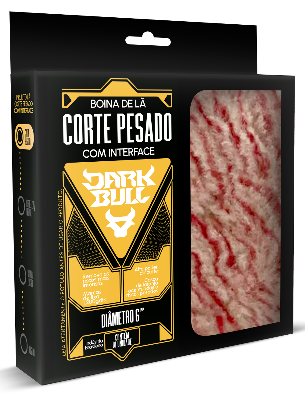 Boina de Lã Corte Pesado Dark Bull