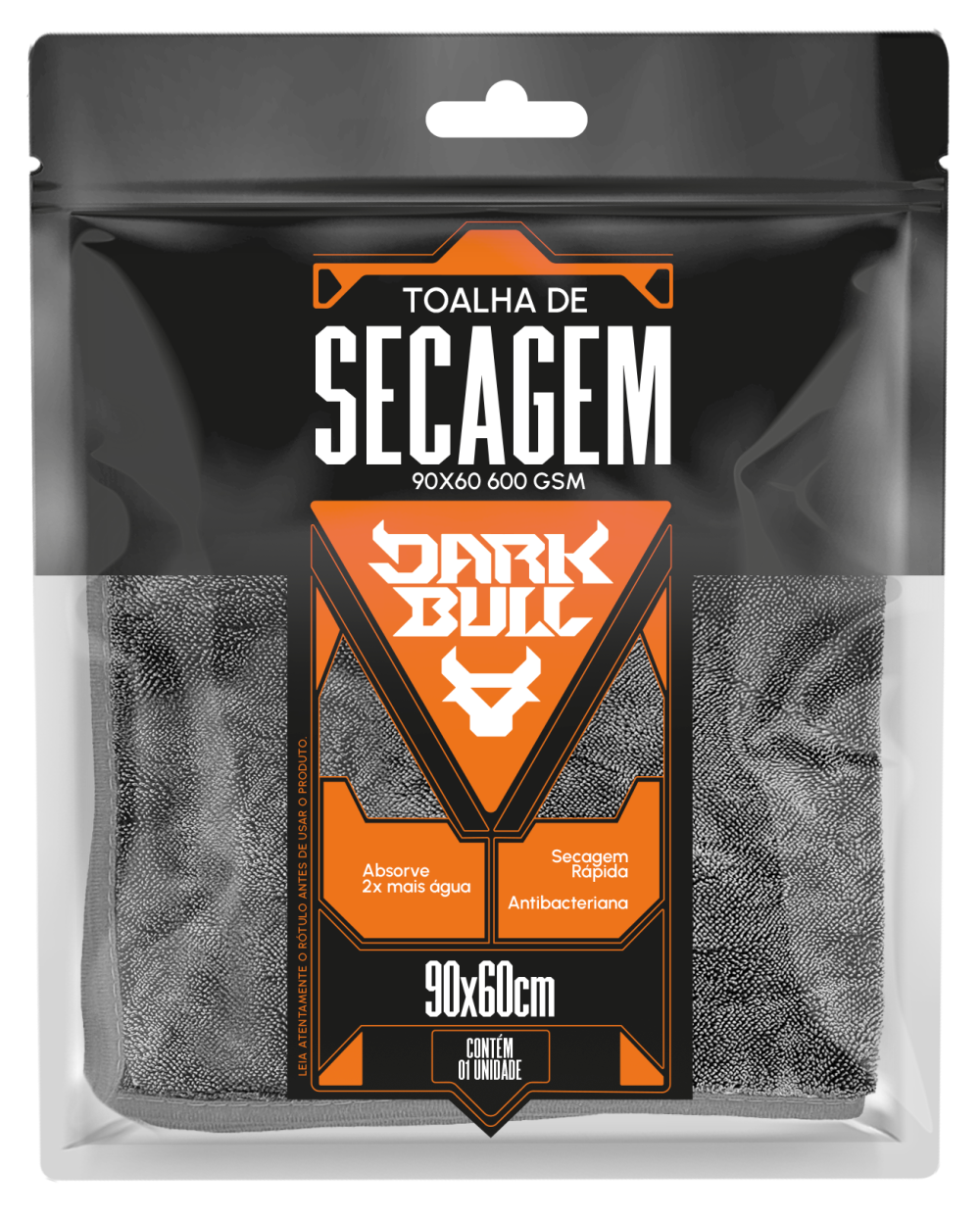 Toalha de Secagem Dark Bull